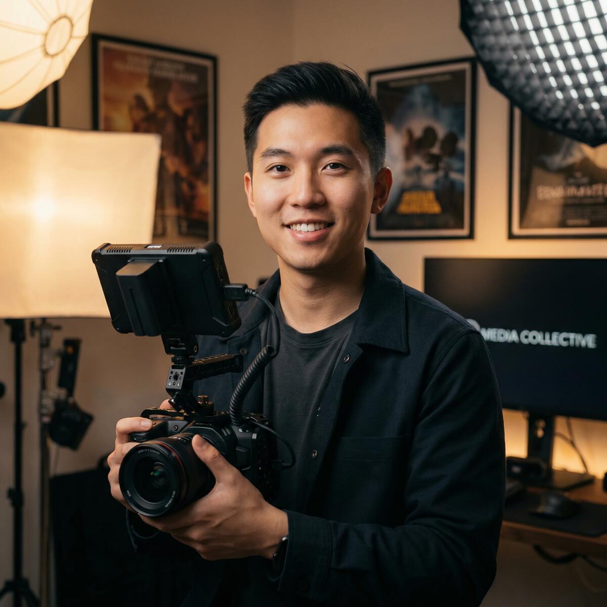 蘑菇视频首席摄影师陈明远